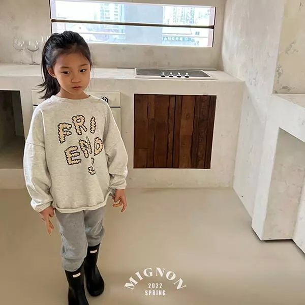 Mignon - Korean Children Fashion - #childrensboutique - Friends Piping Tee - 11