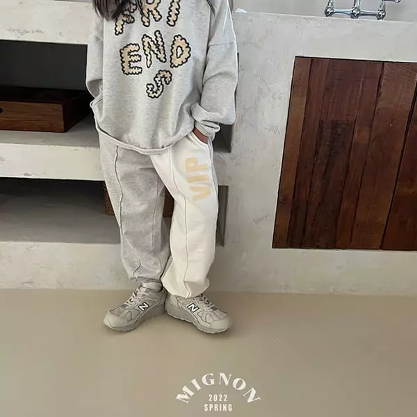 Mignon - Korean Children Fashion - #designkidswear - VIP Jogger PANts - 2