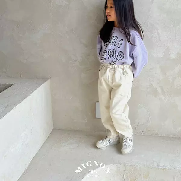 Mignon - Korean Children Fashion - #designkidswear - Collar Span Pants - 8
