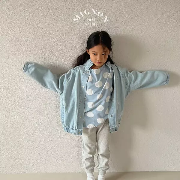 Mignon - Korean Children Fashion - #fashionkids - Big Dot Tee - 9