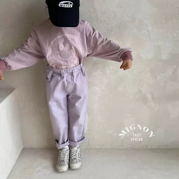 Mignon - Korean Children Fashion - #kidsshorts - Collar Span Pants - 11
