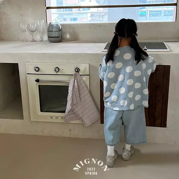 Mignon - Korean Children Fashion - #kidsshorts - Big Dot Tee - 10