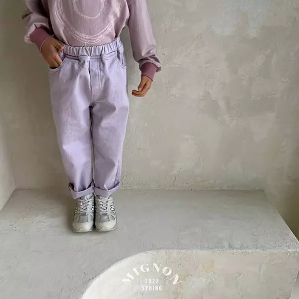 Mignon - Korean Children Fashion - #kidsstore - Collar Span Pants - 12