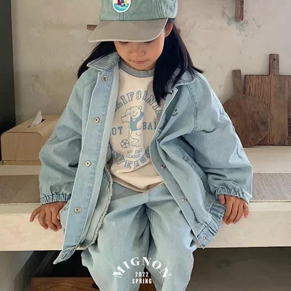 Mignon - Korean Children Fashion - #kidzfashiontrend - Football Bear Tee - 11