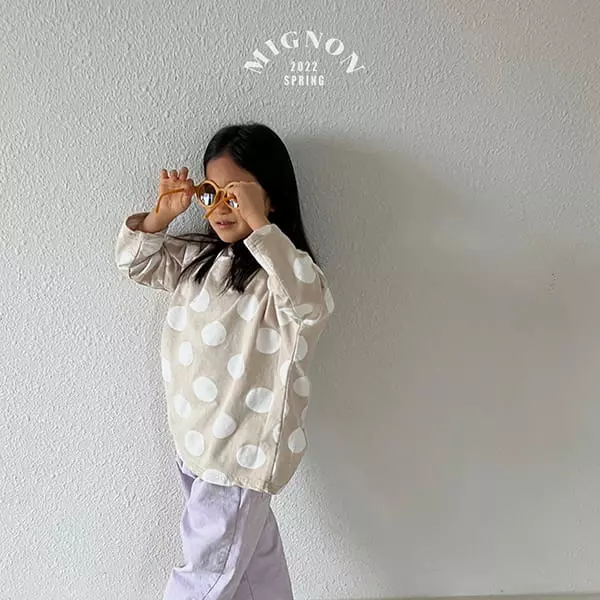 Mignon - Korean Children Fashion - #magicofchildhood - Big Dot Tee