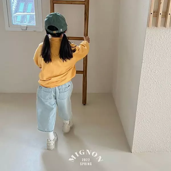 Mignon - Korean Children Fashion - #minifashionista - ABC Collar Tee - 8