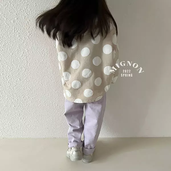 Mignon - Korean Children Fashion - #minifashionista - Big Dot Tee - 2