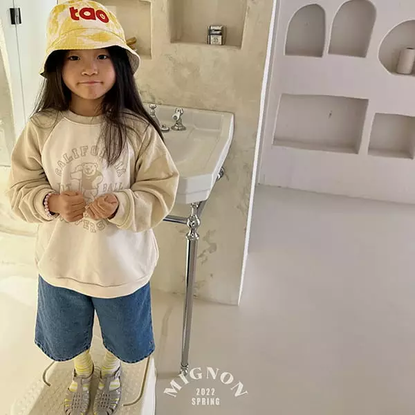 Mignon - Korean Children Fashion - #minifashionista - Football Bear Tee