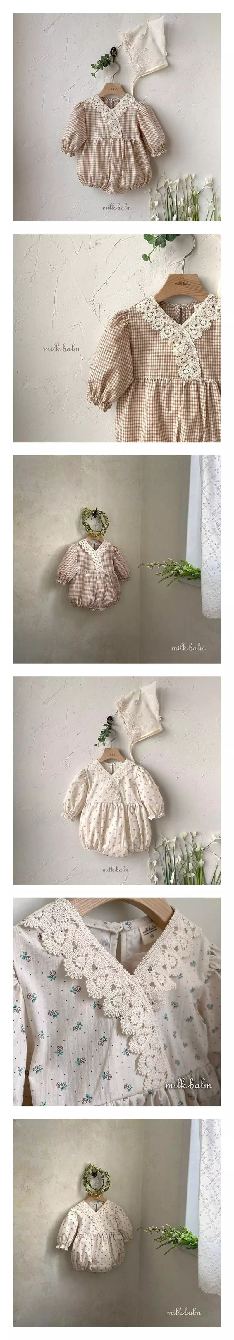 Milk Balm - Korean Baby Fashion - #babyboutiqueclothing - Emma Bodysuit