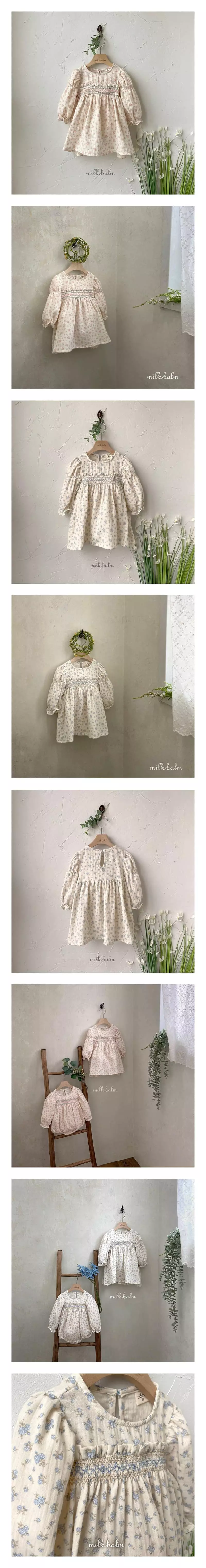 Milk Balm - Korean Baby Fashion - #babyfashion - Garden One-piece