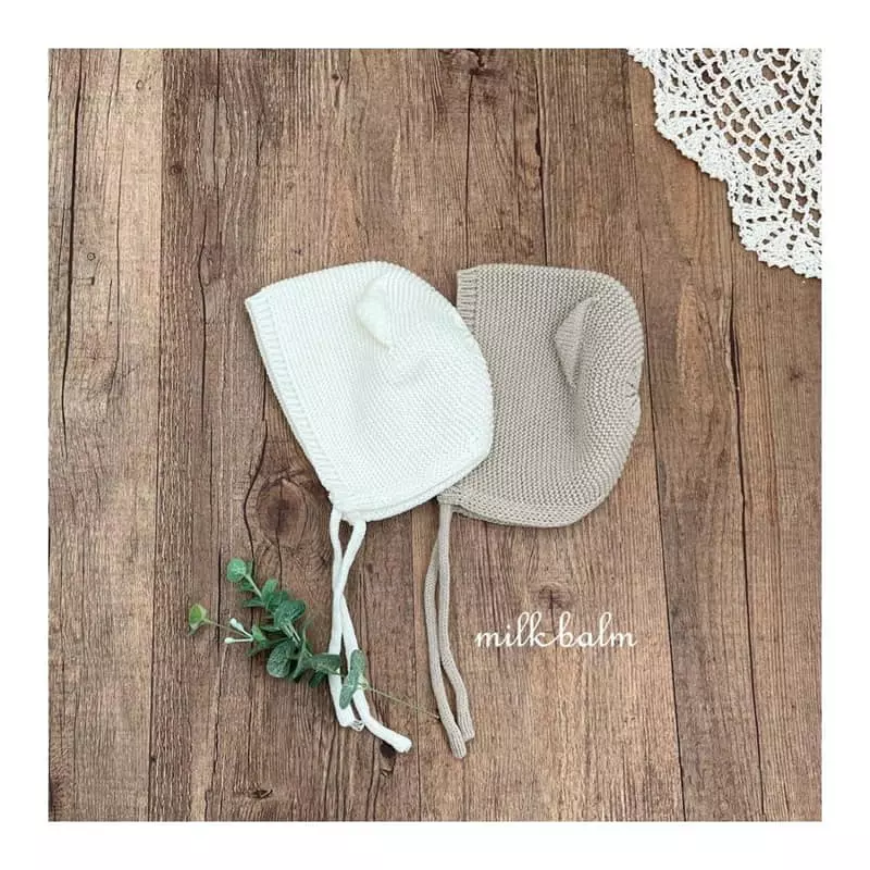 Milk Balm - Korean Baby Fashion - #onlinebabyboutique - Milk Ears Hat