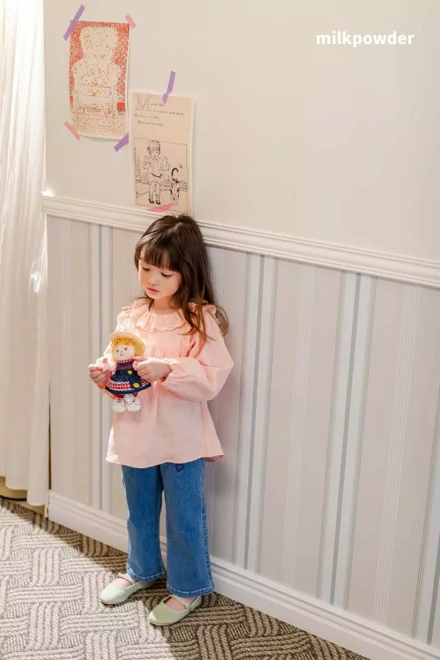 Milk Powder - Korean Children Fashion - #Kfashion4kids - Heart Jeans - 12
