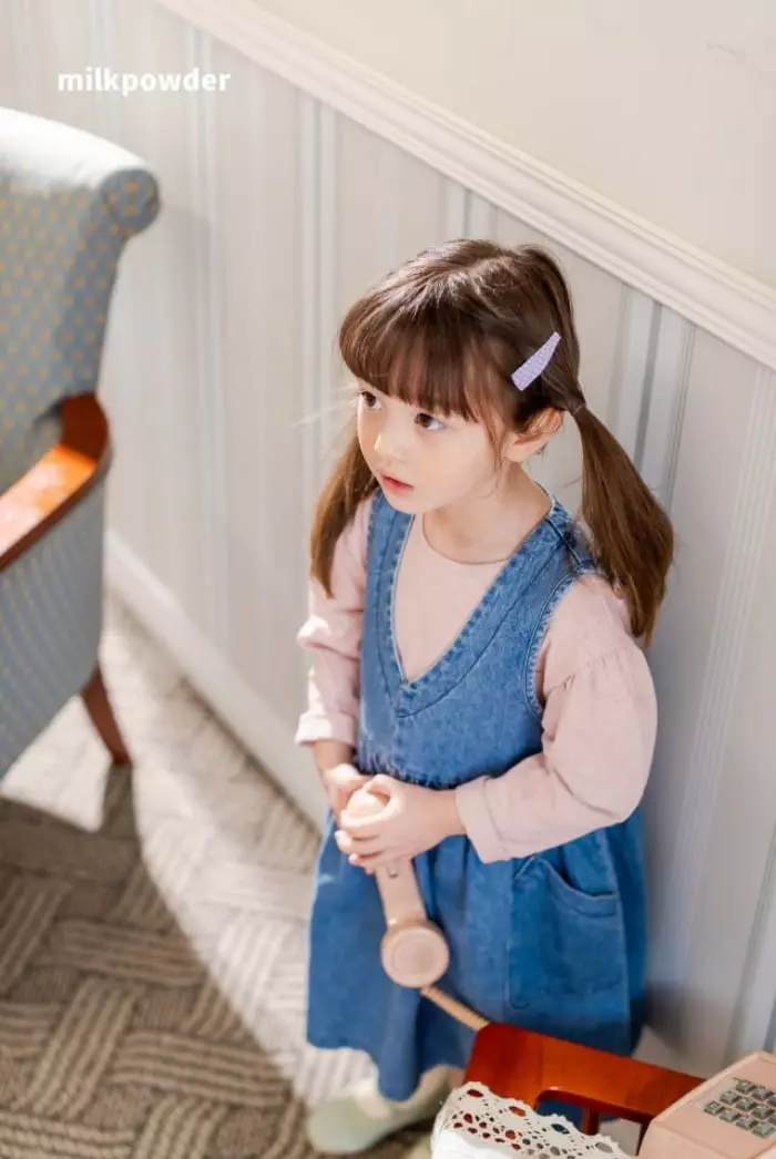 Milk Powder - Korean Children Fashion - #kidzfashiontrend - V One-piece - 4