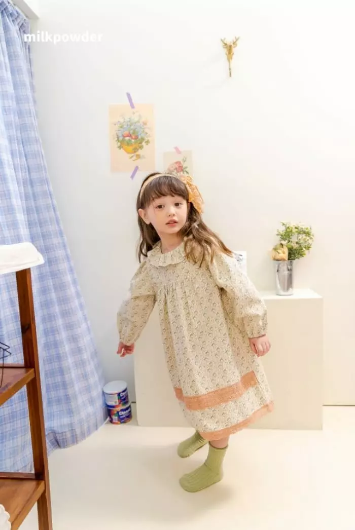 Milk Powder - Korean Children Fashion - #Kfashion4kids - Fla One-piece - 3