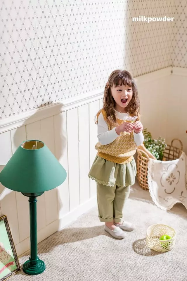 Milk Powder - Korean Children Fashion - #childofig - Frill Pants - 5