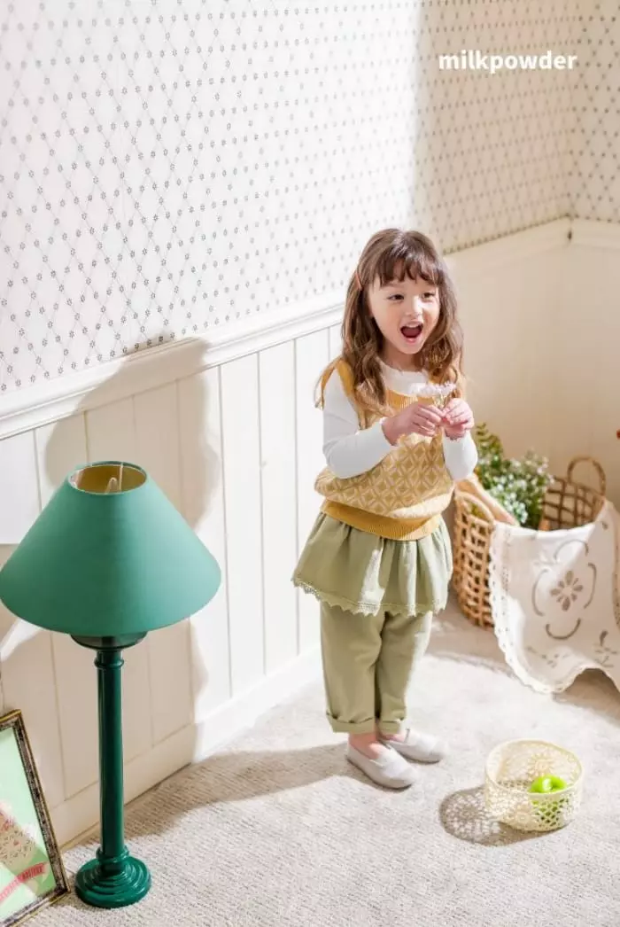 Milk Powder - Korean Children Fashion - #childofig - Cookie Knit Vest - 10