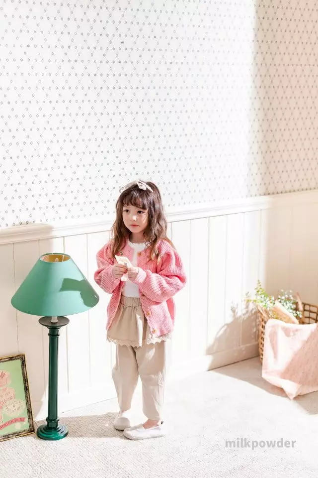 Milk Powder - Korean Children Fashion - #childrensboutique - Frill Pants - 6