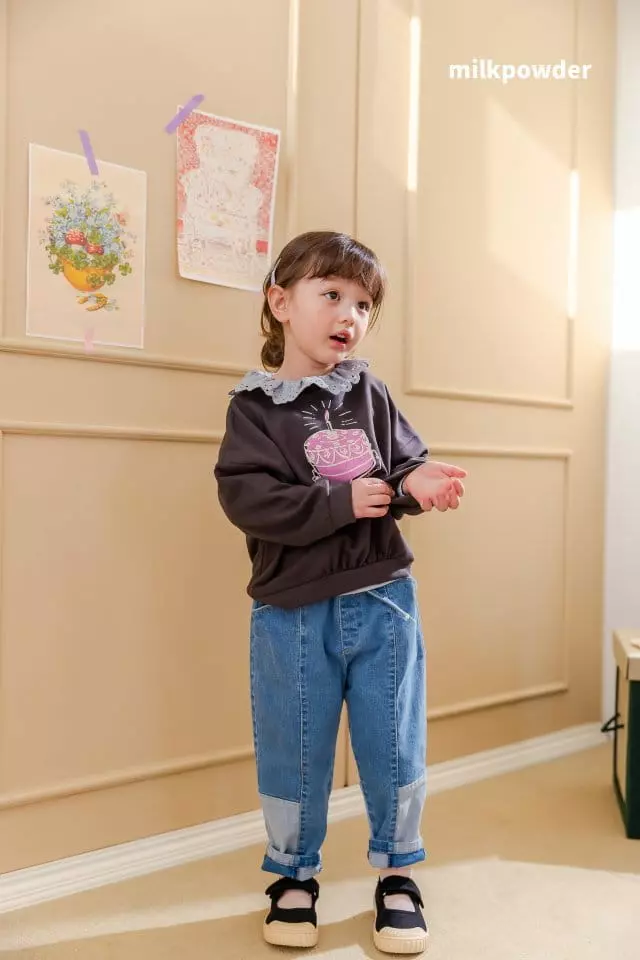 Milk Powder - Korean Children Fashion - #designkidswear - Cake Sweatshirt - 2