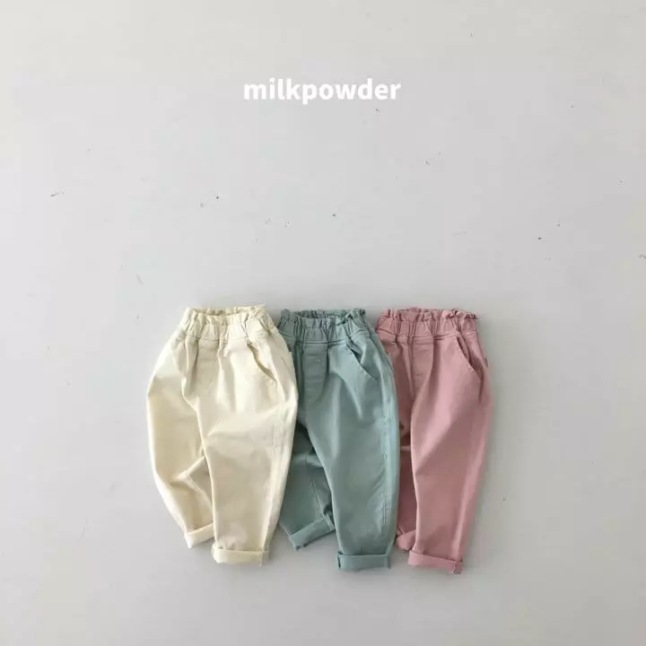 Milk Powder - Korean Children Fashion - #discoveringself - Macaroon Pants - 6