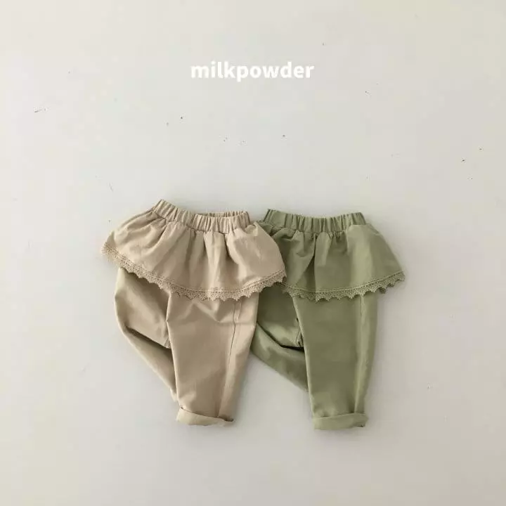 Milk Powder - Korean Children Fashion - #kidsshorts - Frill Pants - 10