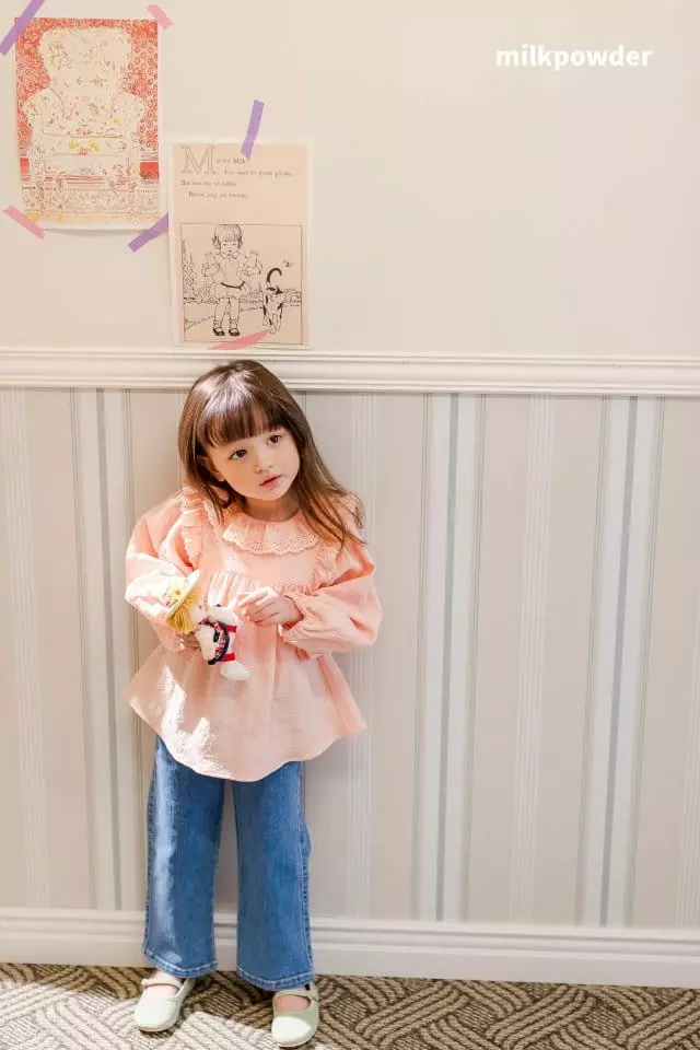Milk Powder - Korean Children Fashion - #kidsshorts - Shabet Blouse - 3