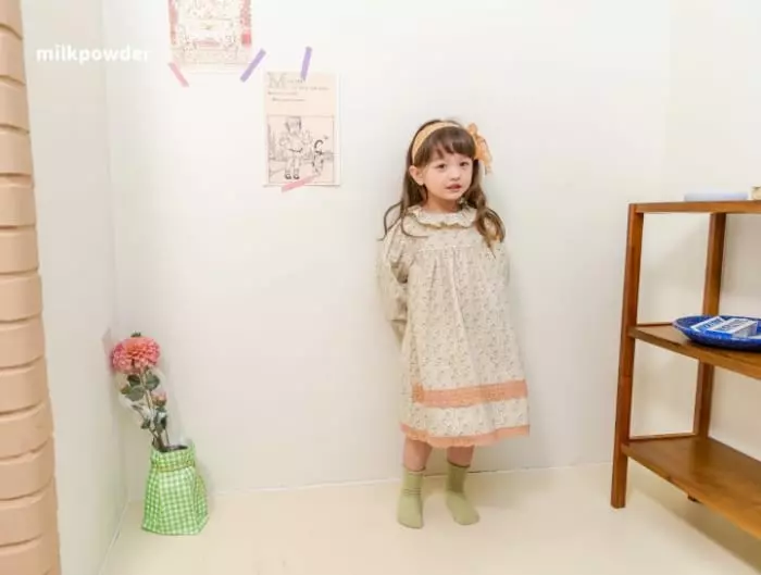 Milk Powder - Korean Children Fashion - #kidsstore - Fla One-piece