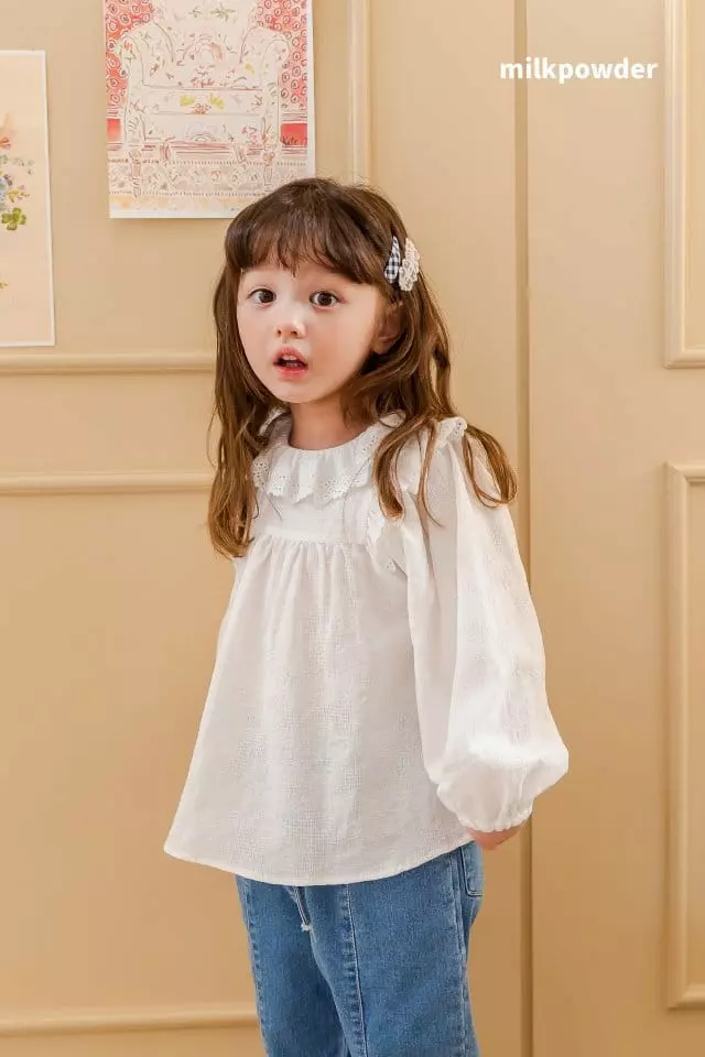 Milk Powder - Korean Children Fashion - #kidzfashiontrend - Shabet Blouse - 5