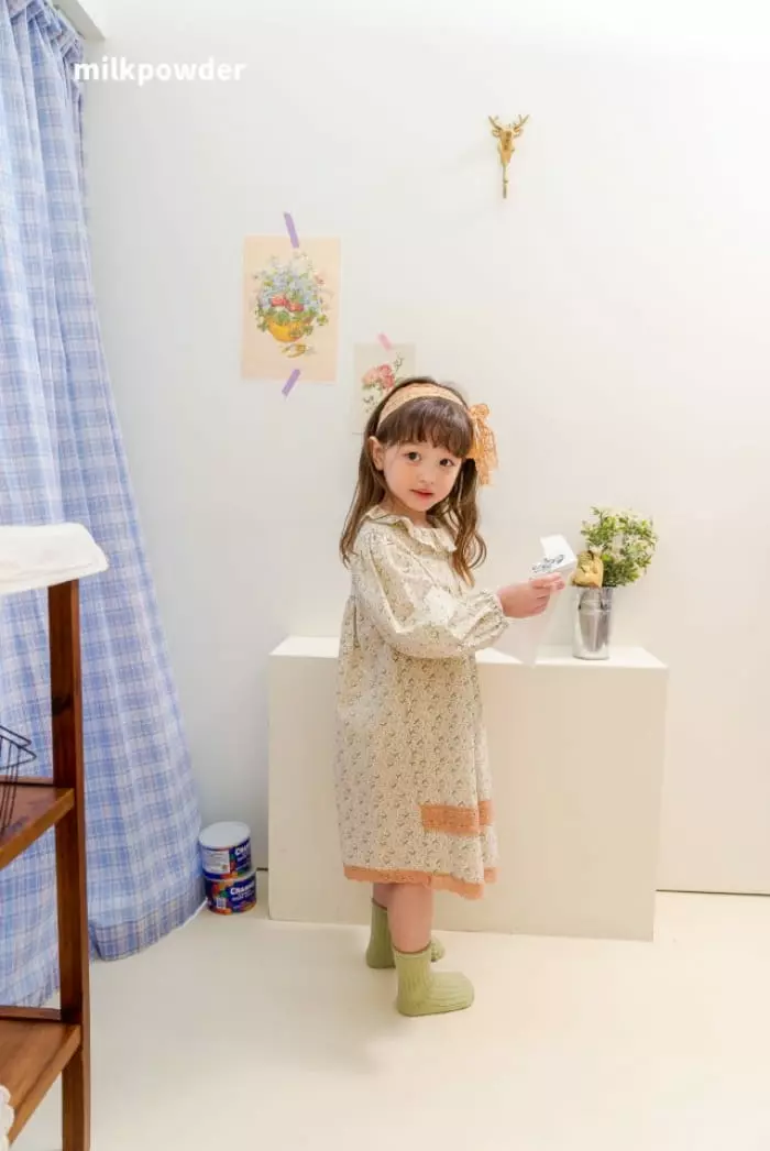 Milk Powder - Korean Children Fashion - #kidzfashiontrend - Fla One-piece - 2