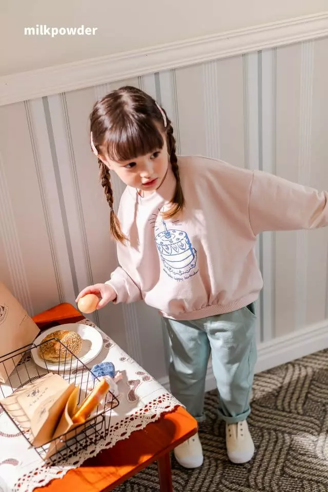 Milk Powder - Korean Children Fashion - #littlefashionista - Cake Sweatshirt - 9