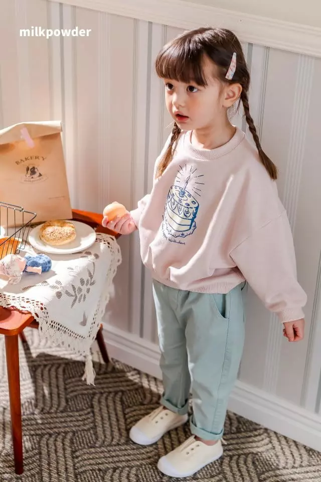 Milk Powder - Korean Children Fashion - #magicofchildhood - Cake Sweatshirt - 10