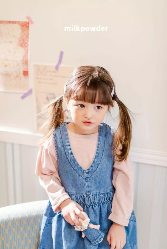 Milk Powder - Korean Children Fashion - #magicofchildhood - V One-piece - 6