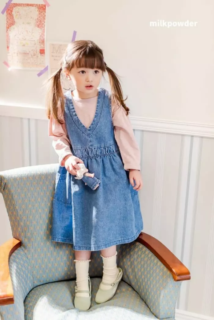 Milk Powder - Korean Children Fashion - #minifashionista - V One-piece - 7