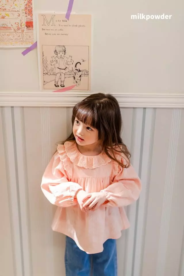 Milk Powder - Korean Children Fashion - #todddlerfashion - Shabet Blouse - 11