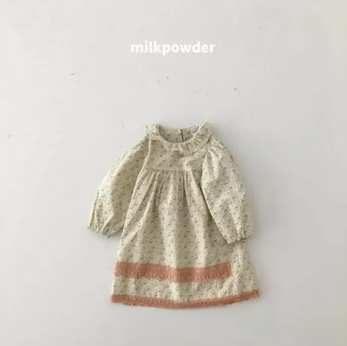 Milk Powder - Korean Children Fashion - #toddlerclothing - Fla One-piece - 9