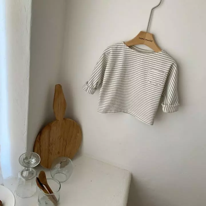 Mimi Market - Korean Baby Fashion - #babyboutique - Winner One Stripes Tee - 10