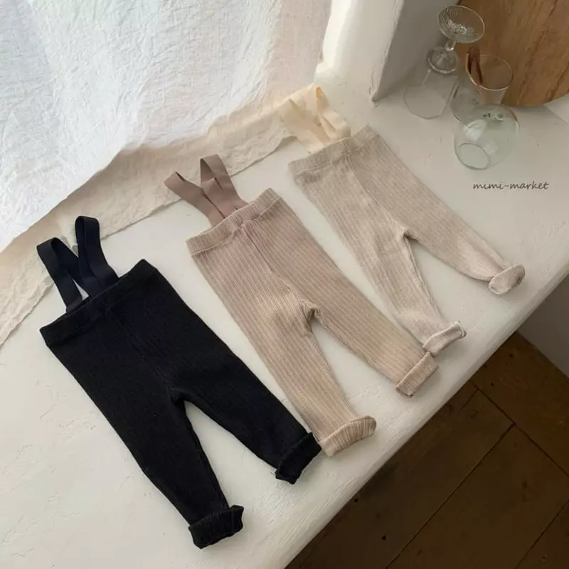 Mimi Market - Korean Baby Fashion - #babyboutique - Cozy Dungarees - 5