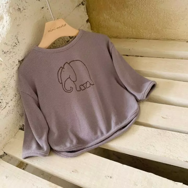Mimi Market - Korean Baby Fashion - #babyboutiqueclothing - Elephant Tee - 9