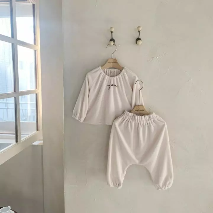 Mimi Market - Korean Baby Fashion - #babyboutiqueclothing - U Top Bottom Set