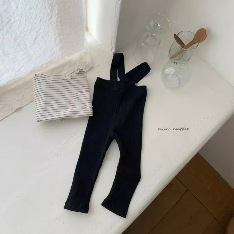 Mimi Market - Korean Baby Fashion - #babyboutiqueclothing - Cozy Dungarees - 6
