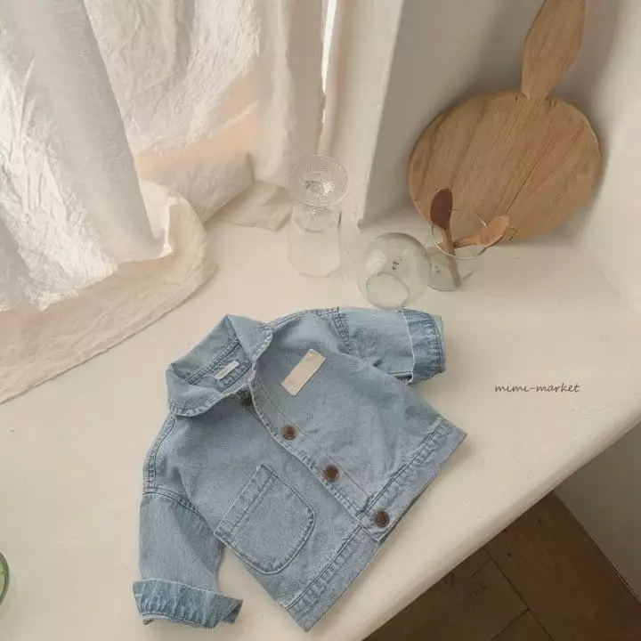 Mimi Market - Korean Baby Fashion - #babyboutiqueclothing - Wanny Denim Jacket - 2