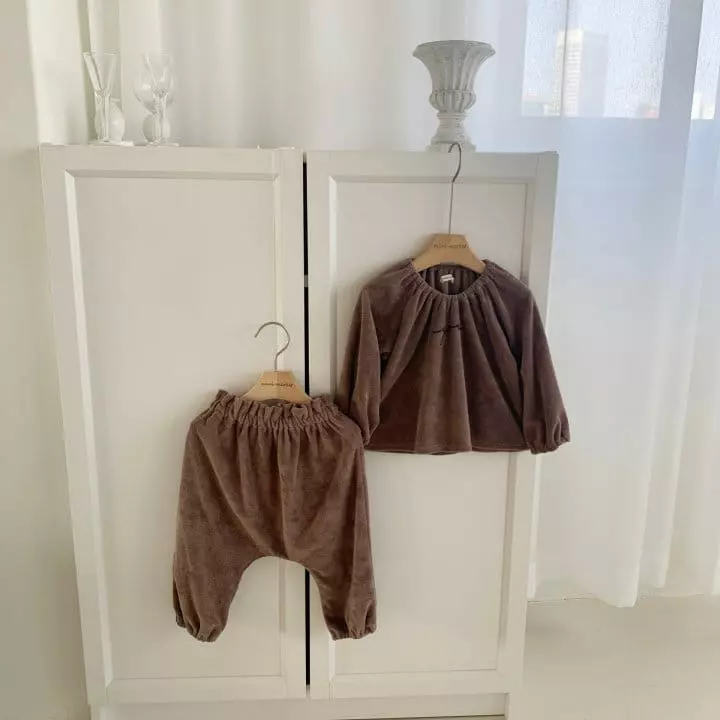 Mimi Market - Korean Baby Fashion - #babygirlfashion - U Top Bottom Set - 5