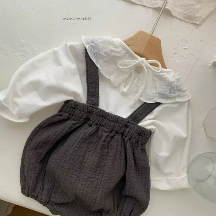 Mimi Market - Korean Baby Fashion - #babylifestyle - Stitch Dungarees  - 11