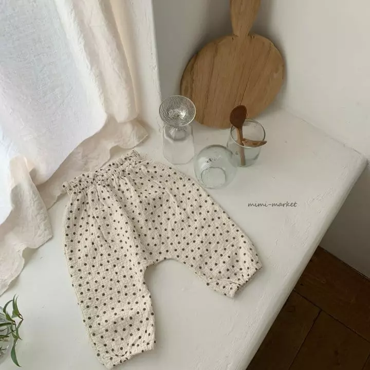 Mimi Market - Korean Baby Fashion - #babyoninstagram - Circle Pants  - 4