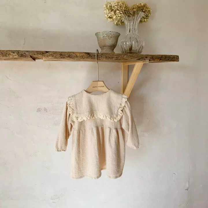 Mimi Market - Korean Baby Fashion - #babyoutfit - Cubic Frill One-piece - 11