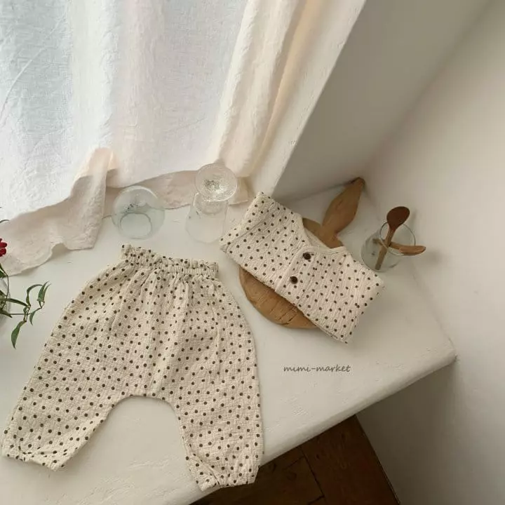 Mimi Market - Korean Baby Fashion - #babyoutfit - Circle Pants  - 5