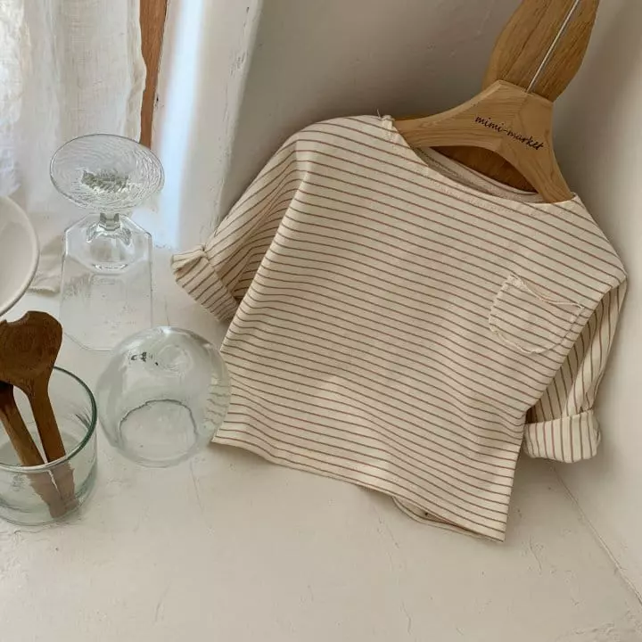 Mimi Market - Korean Baby Fashion - #babywear - Winner One Stripes Tee - 7