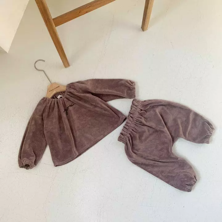 Mimi Market - Korean Baby Fashion - #onlinebabyboutique - U Top Bottom Set - 12