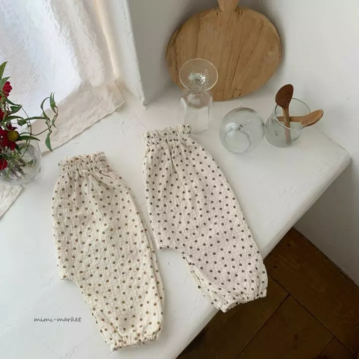 Mimi Market - Korean Baby Fashion - #onlinebabyboutique - Circle Pants  - 8