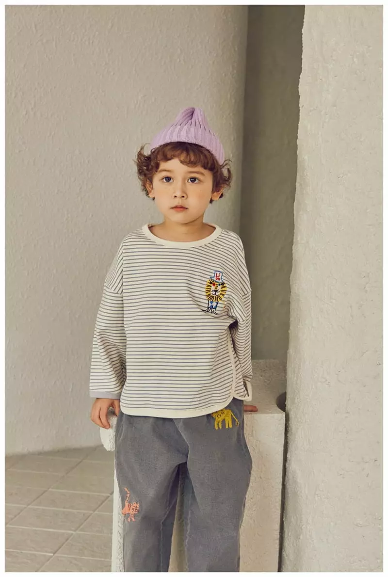 Mimico - Korean Children Fashion - #Kfashion4kids - My Stripes Tee - 6
