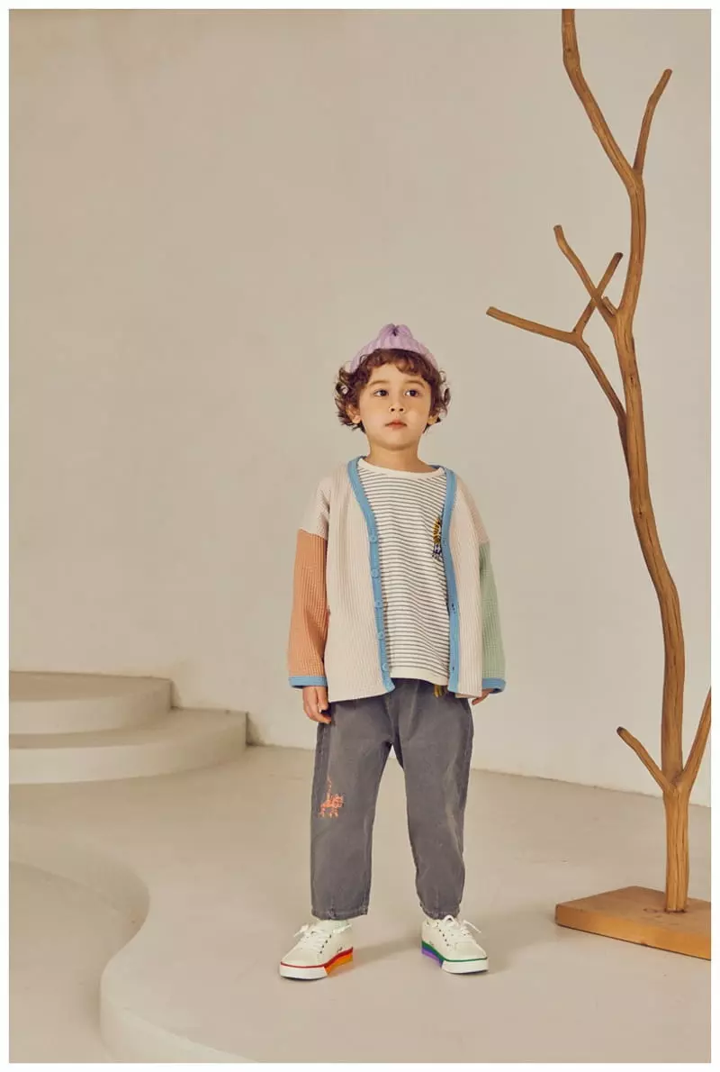 Mimico - Korean Children Fashion - #Kfashion4kids - Croiffle Cardigan - 3